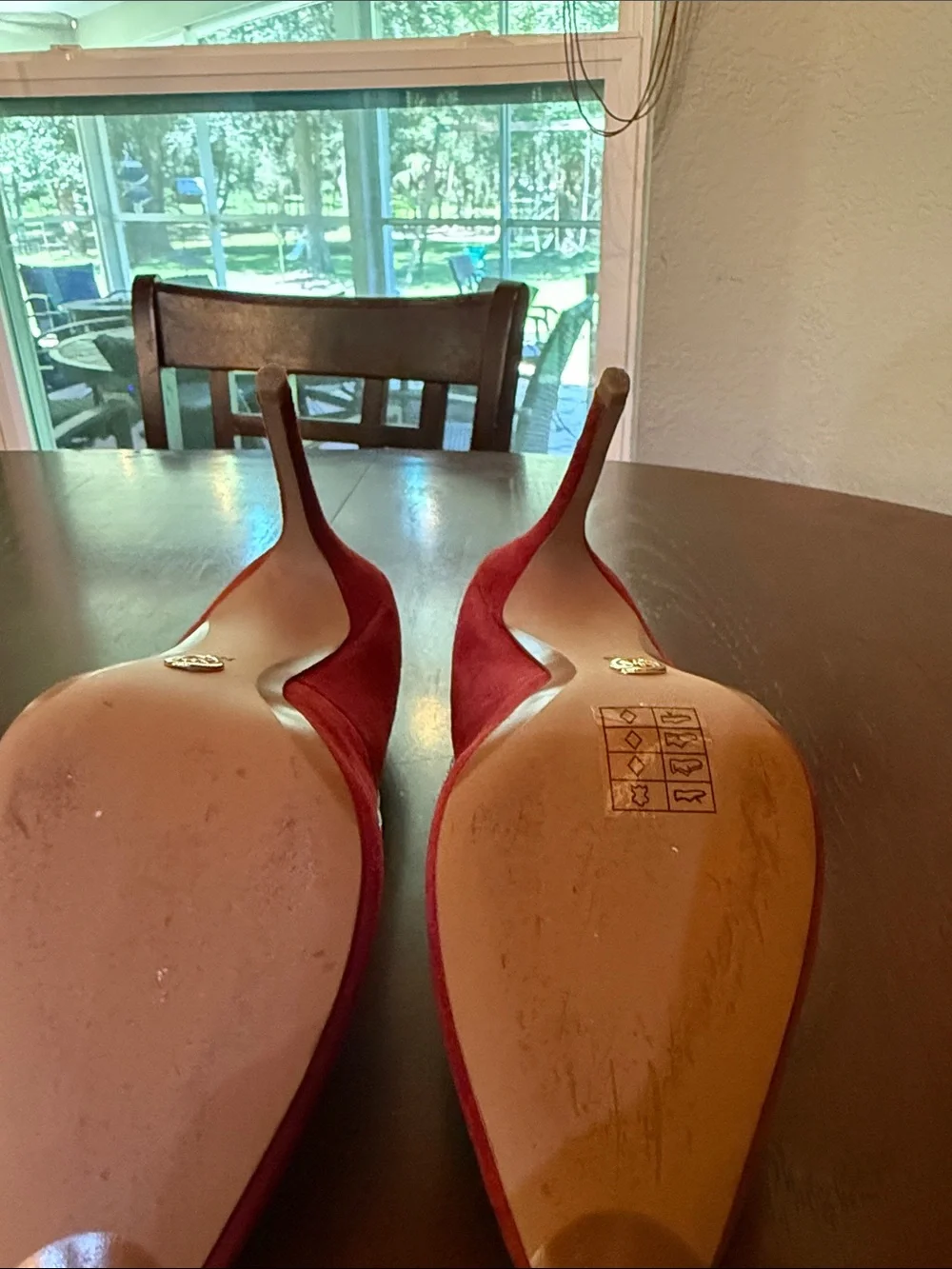 Michael Kors - Classic Red Suede Pointed-Toe Stiletto Pumps